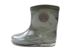 Petit by Sofie Schnoor winter rubber boot army green dino